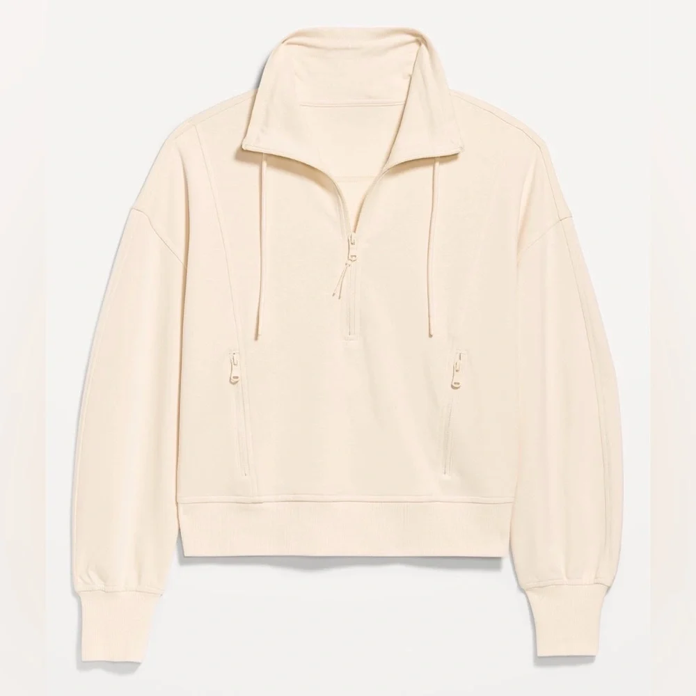 Old Navy Dynamic Fleece Half-zip Sweatshirt - Picture 1 of 8
